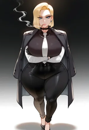 DreamcoreArt - Android 18 Dragon Ball Patreon - Page 129