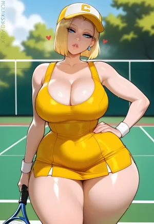 DreamcoreArt - Android 18 Dragon Ball Patreon - Page 166