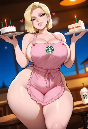 DreamcoreArt - Android 18 Dragon Ball Patreon - Page 205