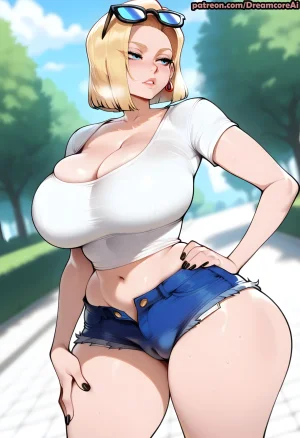 DreamcoreArt - Android 18 Dragon Ball Patreon - Page 23