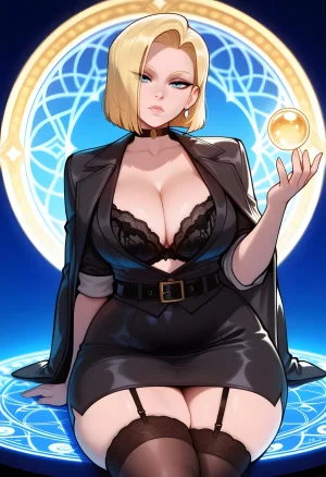 DreamcoreArt - Android 18 Dragon Ball Patreon - Page 246