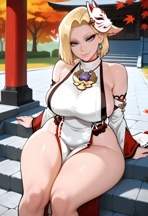 DreamcoreArt - Android 18 Dragon Ball Patreon - Page 256