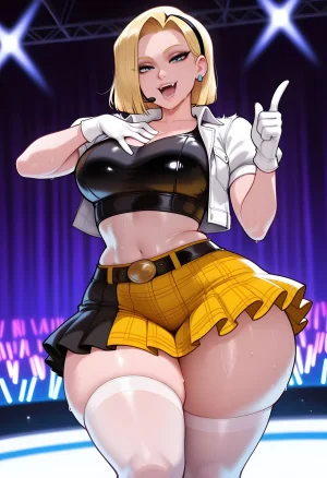 DreamcoreArt - Android 18 Dragon Ball Patreon - Page 283