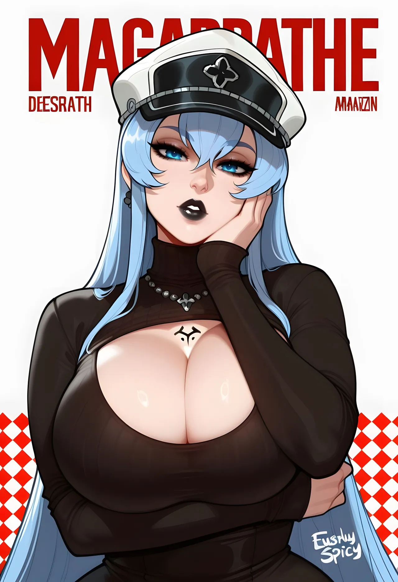 DreamcoreArt - Esdeath Akame ga Kill Patreon - Image 146