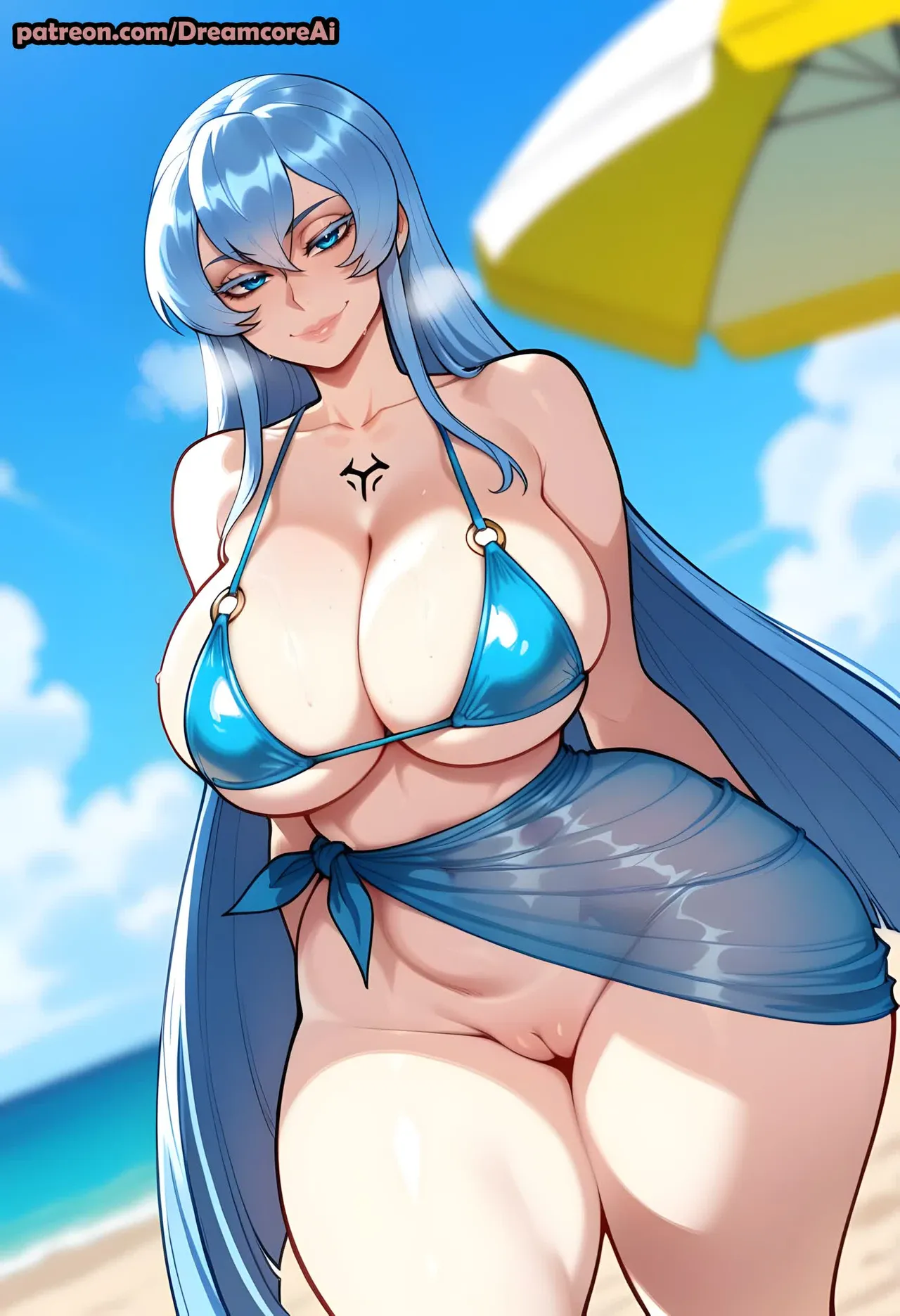 DreamcoreArt - Esdeath Akame ga Kill Patreon - Image 2
