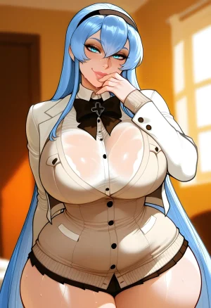 DreamcoreArt - Esdeath Akame ga Kill Patreon - Page 109