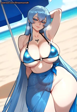 DreamcoreArt - Esdeath Akame ga Kill Patreon - Page 3