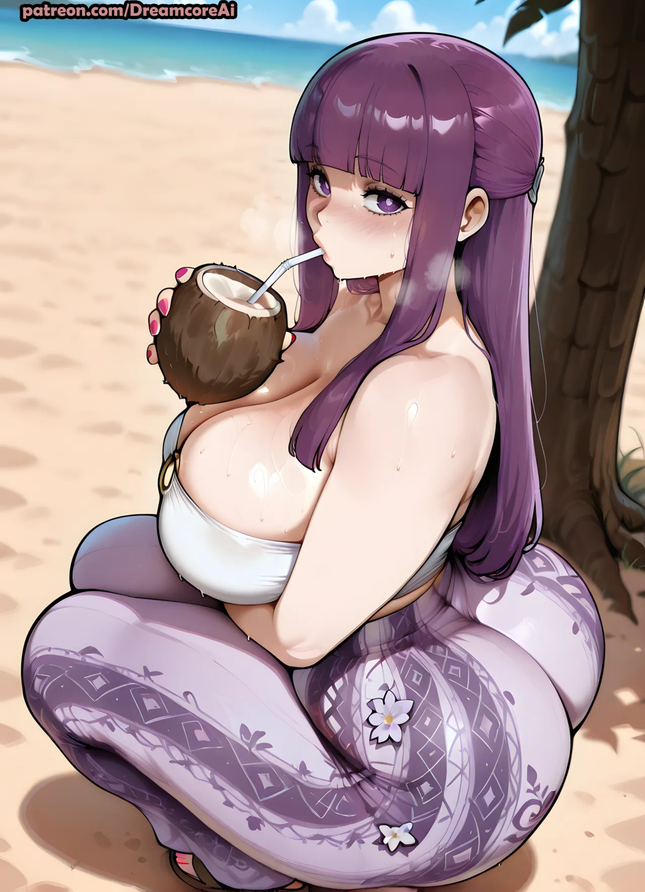 DreamcoreArt - Fern Frieren Patreon - Image 1