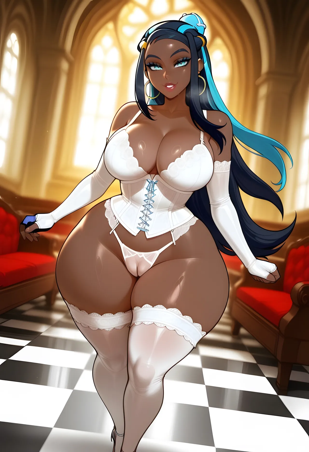 DreamcoreArt - Nessa Pokemon Patreon - Image 100