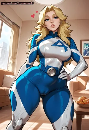 DreamcoreArt - Sue Storm Marvel Rivals Patreon - Page 116