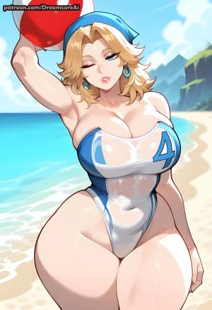 DreamcoreArt - Sue Storm Marvel Rivals Patreon - Page 37