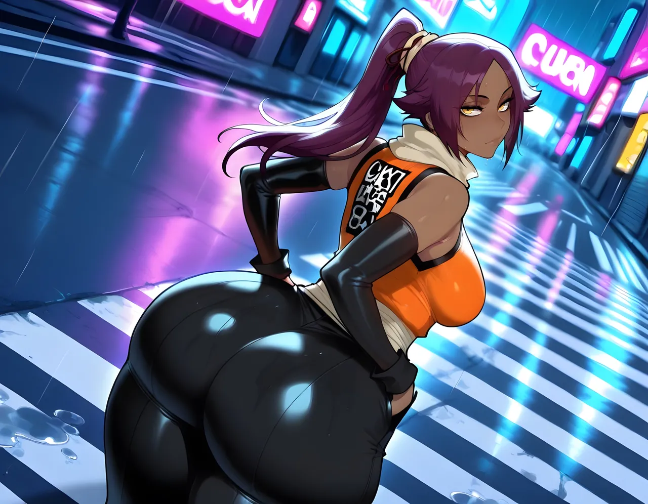 DreamcoreArt - Yoruichi Shihouin Bleach Patreon - Image 116