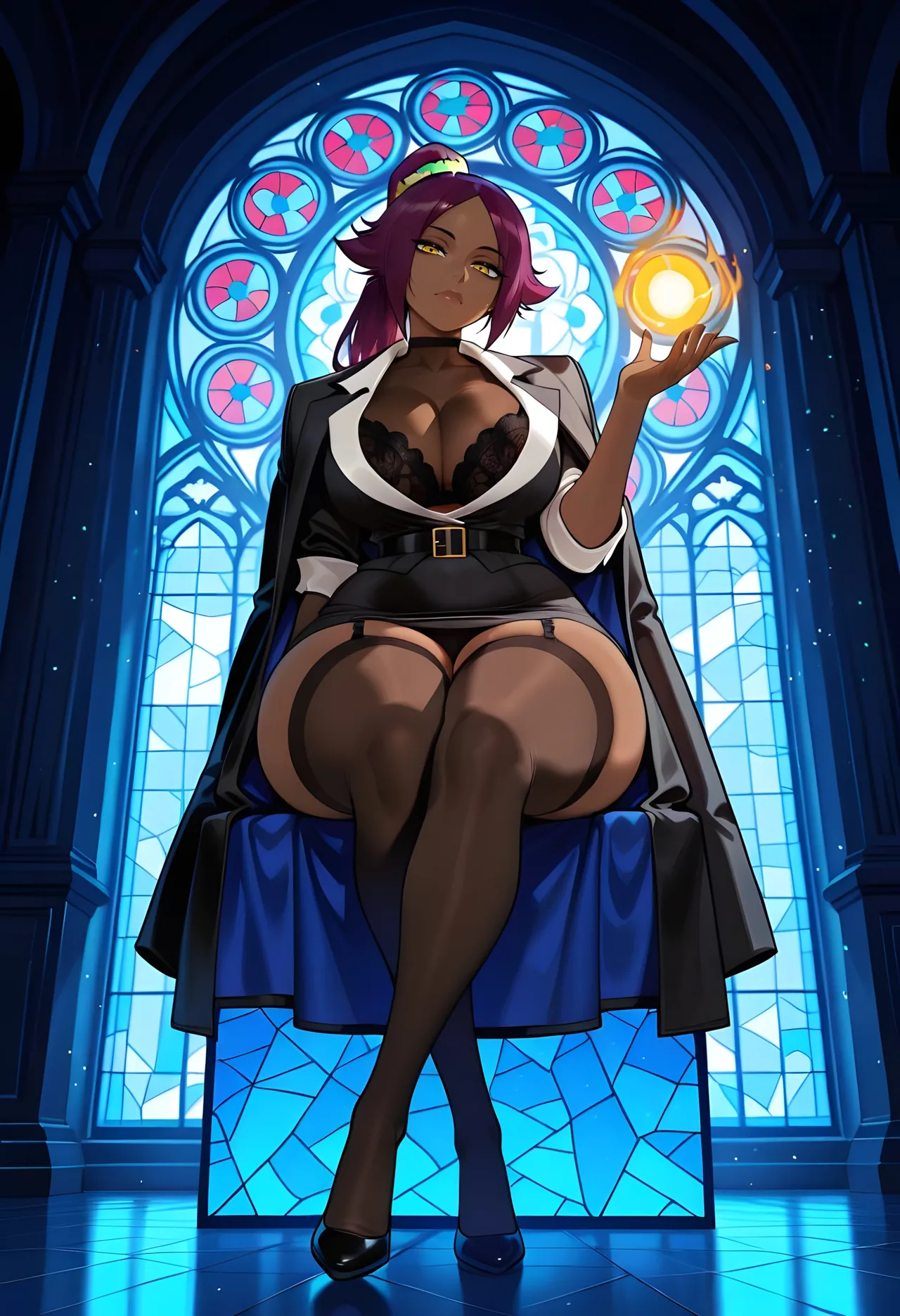 DreamcoreArt - Yoruichi Shihouin Bleach Patreon - Image 232