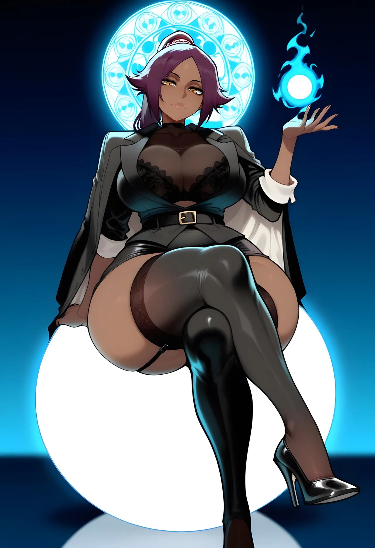 DreamcoreArt - Yoruichi Shihouin Bleach Patreon - Image 99