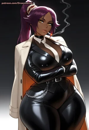 DreamcoreArt - Yoruichi Shihouin Bleach Patreon - Page 193
