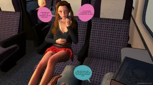 DumbKoala A girl on a Train FRENCH - Page 12