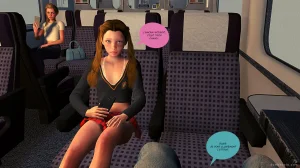 DumbKoala A girl on a Train FRENCH - Page 23