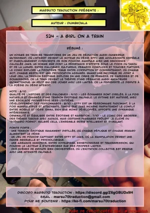 DumbKoala A girl on a Train FRENCH - Page 237