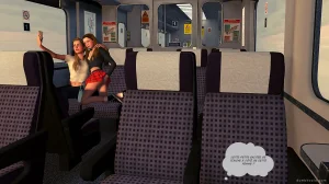 DumbKoala A girl on a Train FRENCH - Page 46