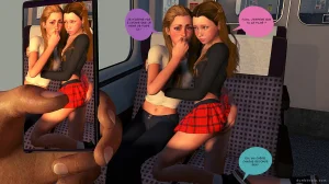 DumbKoala A girl on a Train FRENCH - Page 60