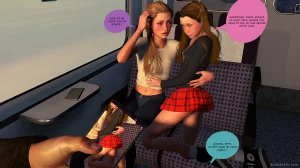 DumbKoala A girl on a Train FRENCH - Page 63