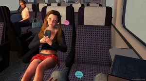 DumbKoala A girl on a Train FRENCH - Page 8