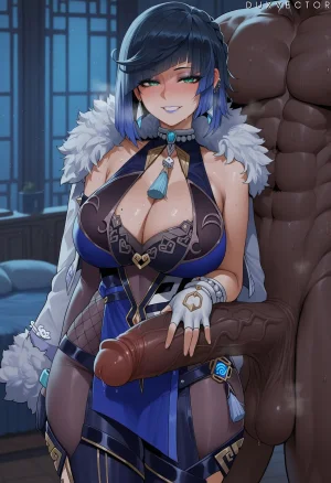 Duxvector Yelan Genshin Impact BBC - Page 42