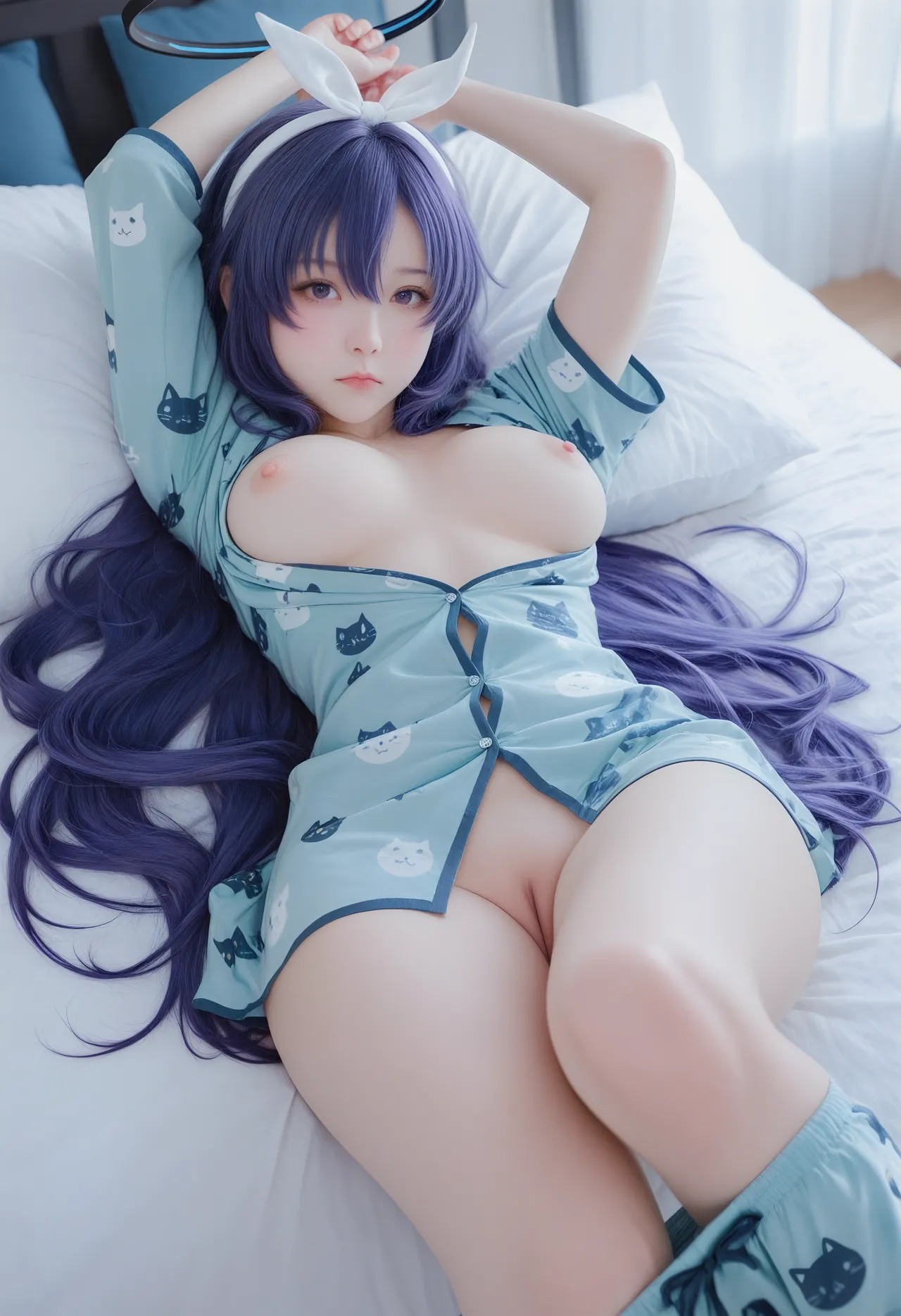 DyDy_cos Hayase Yuuka Cosplay - Image 18