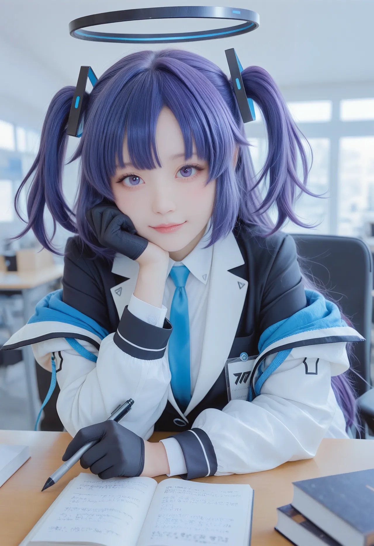 DyDy_cos Hayase Yuuka Cosplay - Image 2