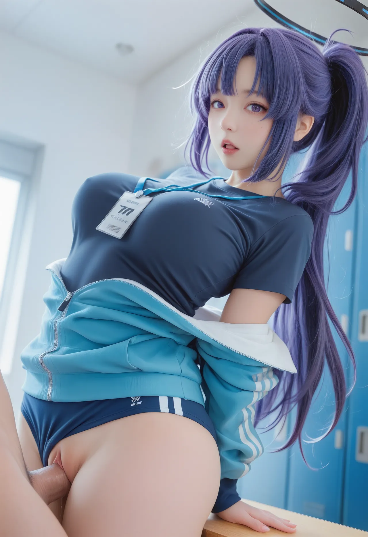 DyDy_cos Hayase Yuuka Cosplay - Image 36