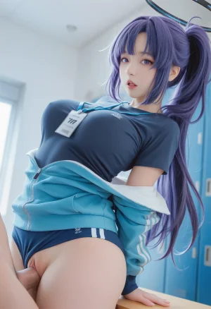 DyDy_cos Hayase Yuuka Cosplay - Page 36