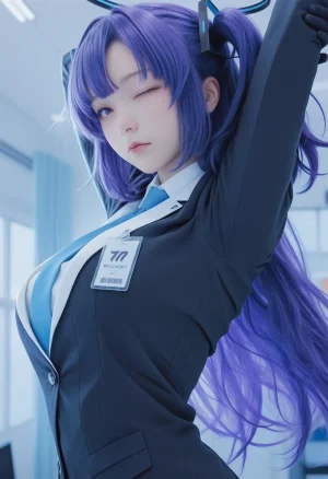 DyDy_cos Hayase Yuuka Cosplay - Page 5