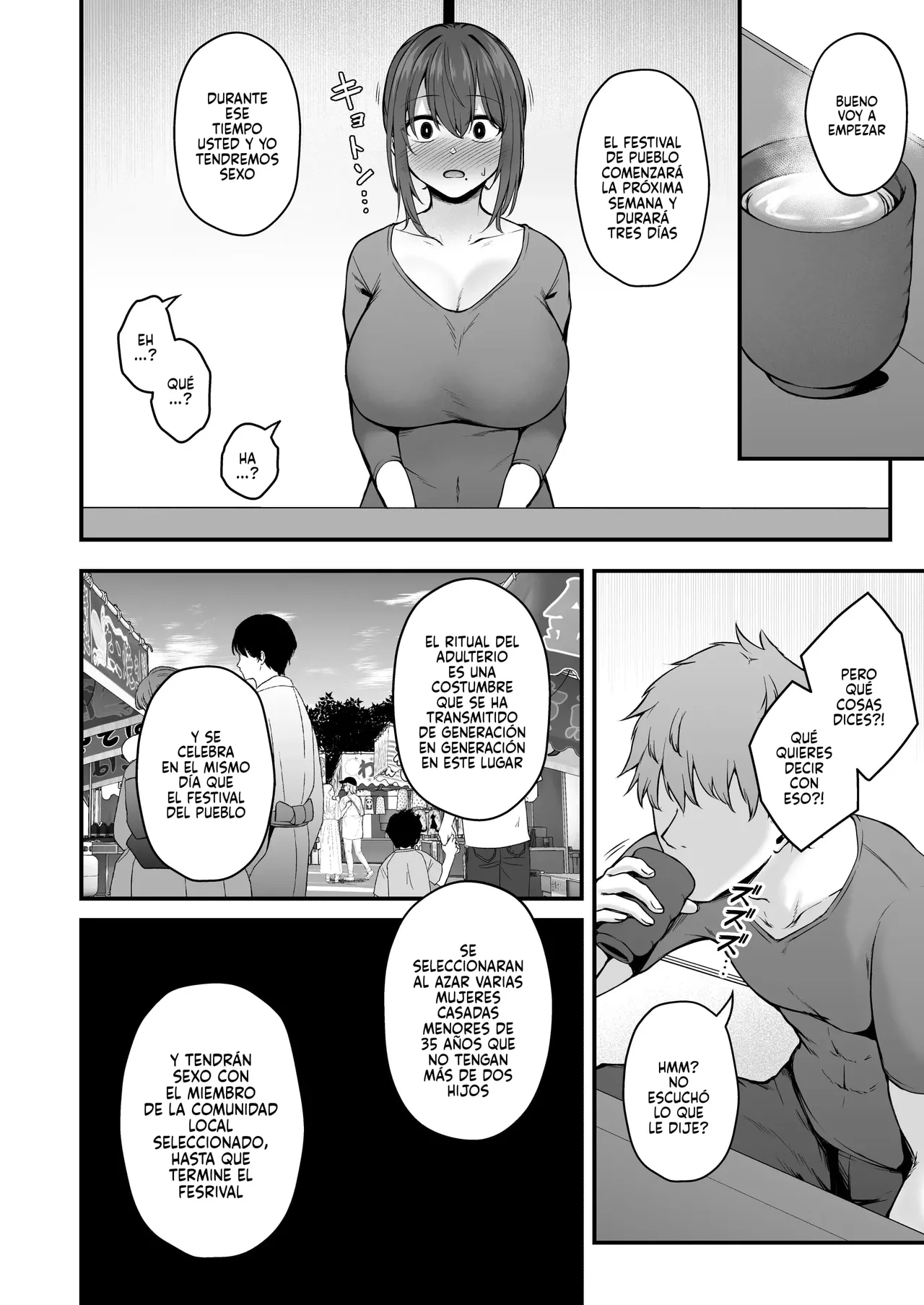 Eagle Land Takamaru Niezuma -Toaru Mura no Inshuu no Kiroku-Esposa de Sacrificio -Un Relato sobre las Costumbres Sexuales de cierto Pueblo- Spanish P7Neko Digital - Image 5