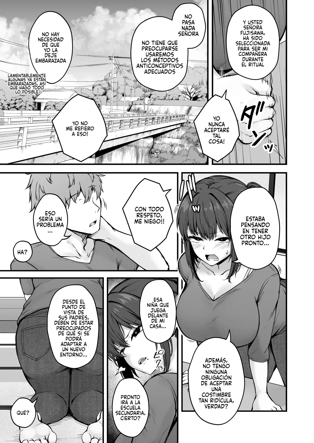 Eagle Land Takamaru Niezuma -Toaru Mura no Inshuu no Kiroku-Esposa de Sacrificio -Un Relato sobre las Costumbres Sexuales de cierto Pueblo- Spanish P7Neko Digital - Image 6