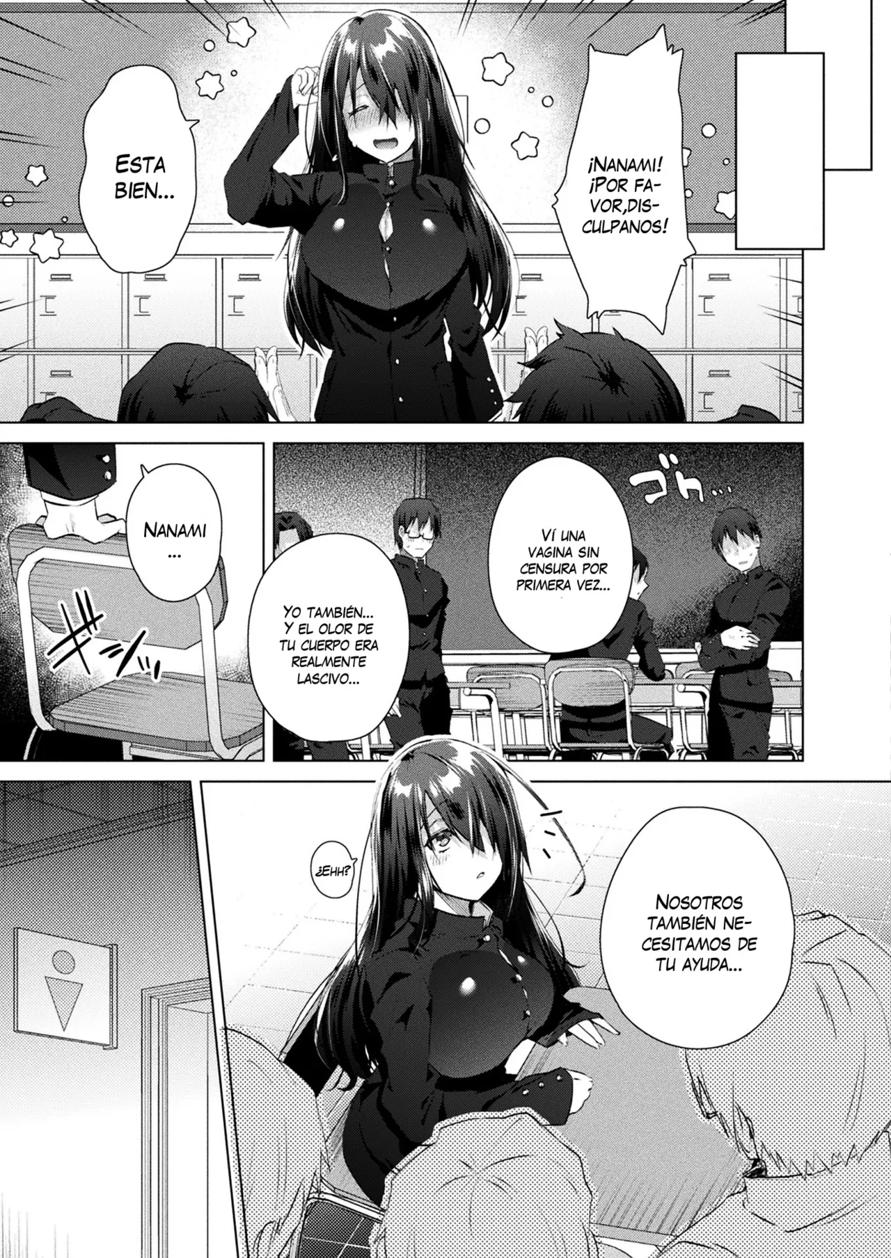 Ebina Ebi Nyotaika Pandemic Danshikou Hen Gender Bender Pandemic All-Boys School Edition COMIC Unreal 2021-12 Vol. 94 Spanish VarKatzas666 - Image 11