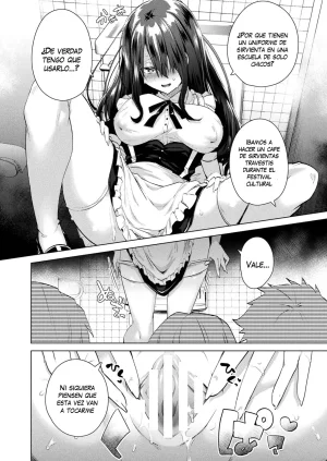 Ebina Ebi Nyotaika Pandemic Danshikou Hen Gender Bender Pandemic All-Boys School Edition COMIC Unreal 2021-12 Vol. 94 Spanish VarKatzas666 - Page 12