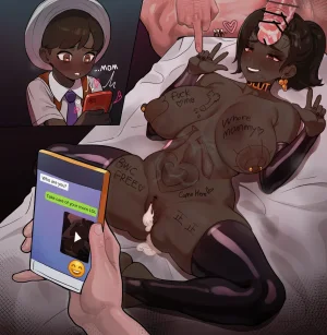 Ebony Family mating practices english - Page 7