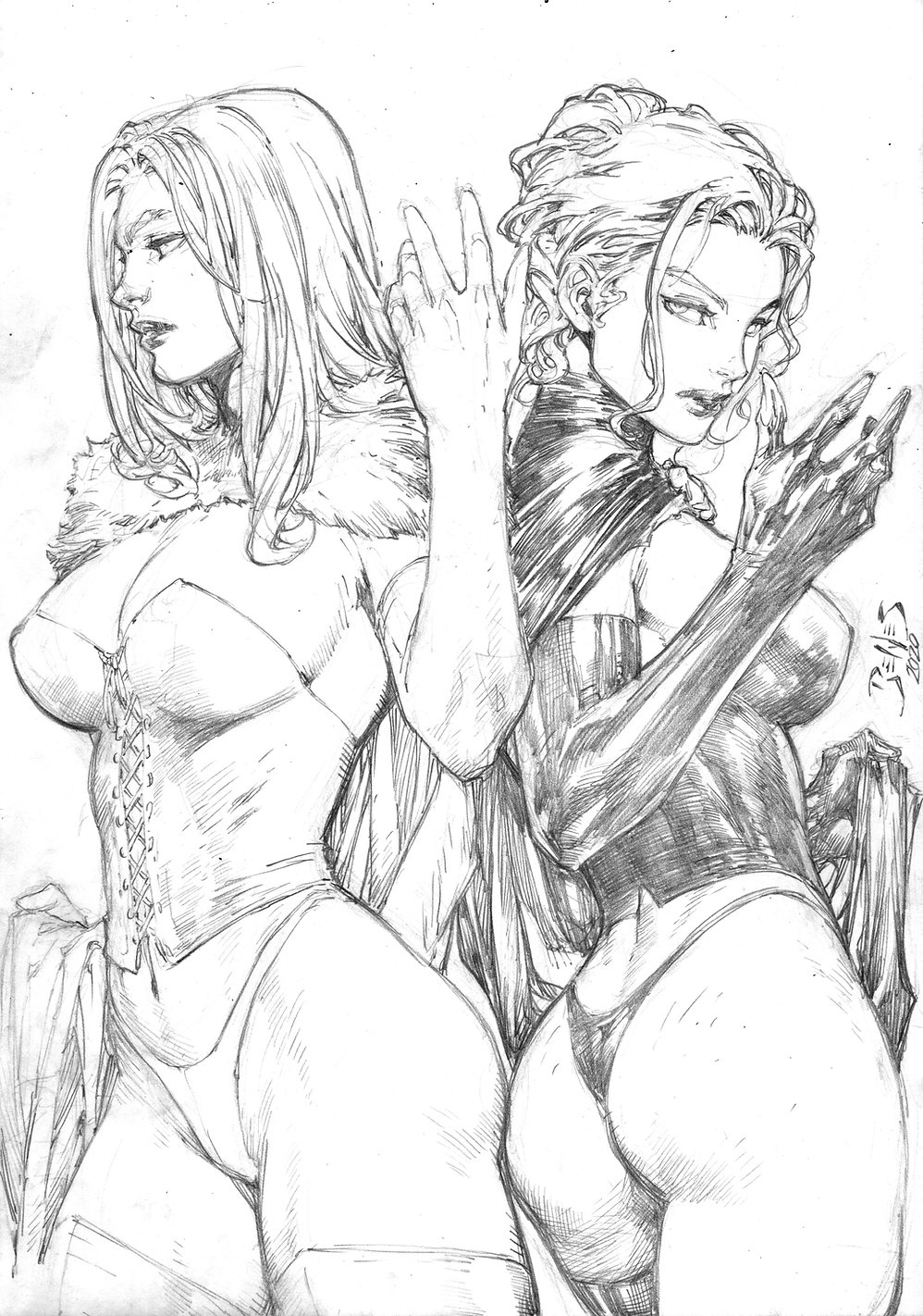 Ed Benes Original Art - Image 117
