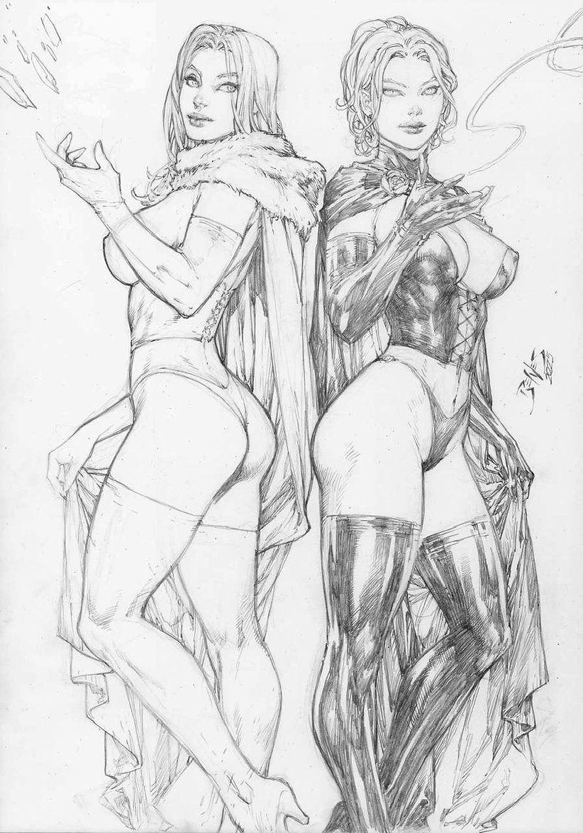 Ed Benes Original Art - Image 118