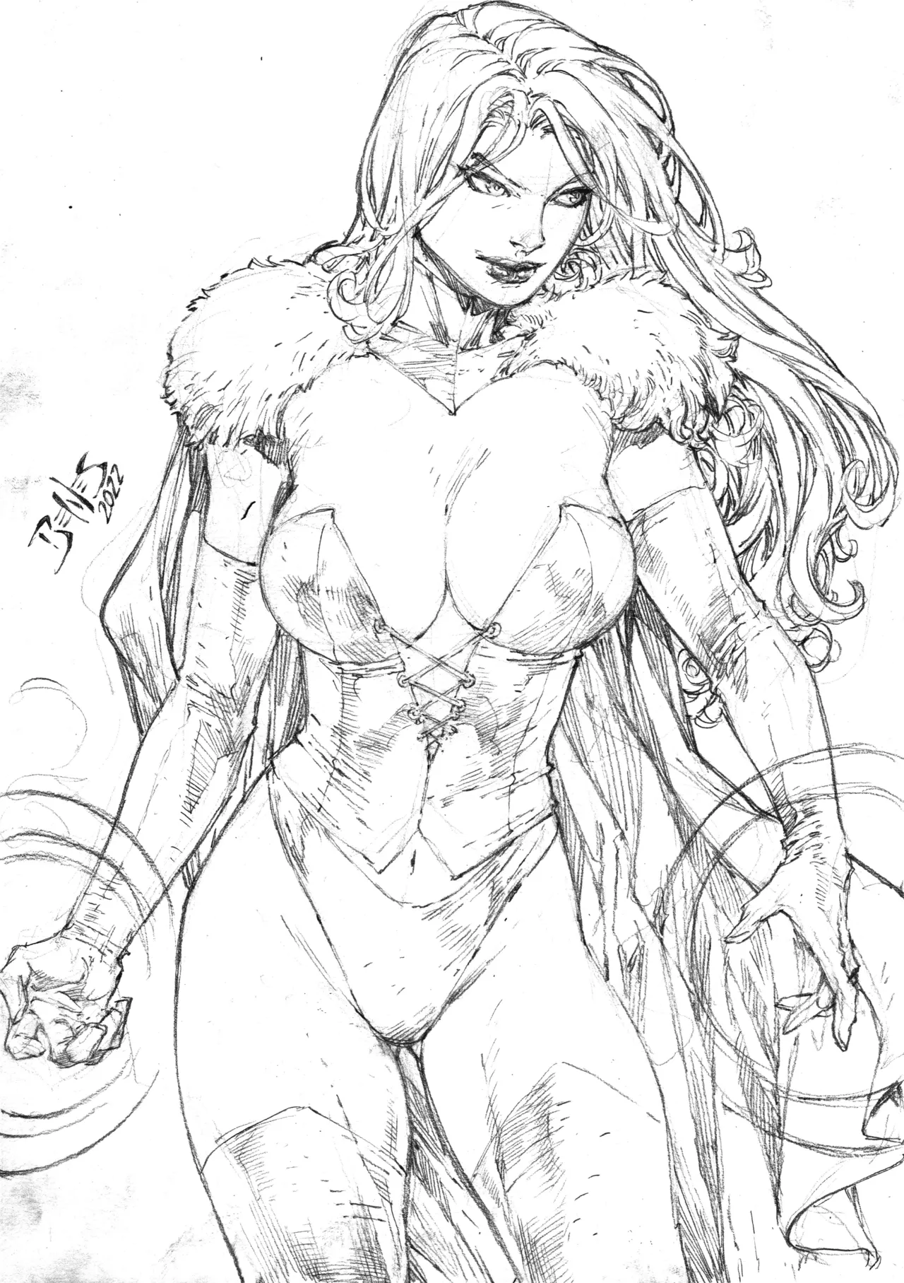Ed Benes Original Art - Image 120