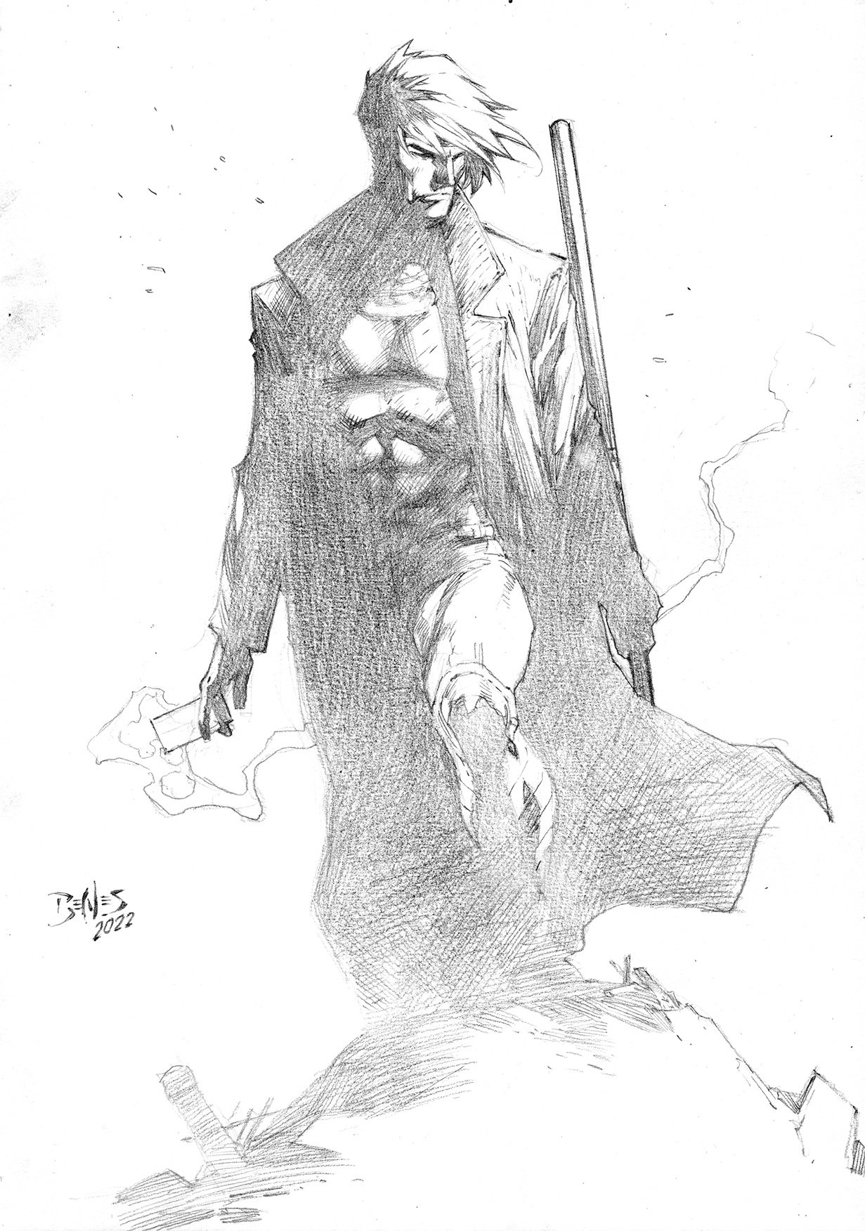 Ed Benes Original Art - Image 130