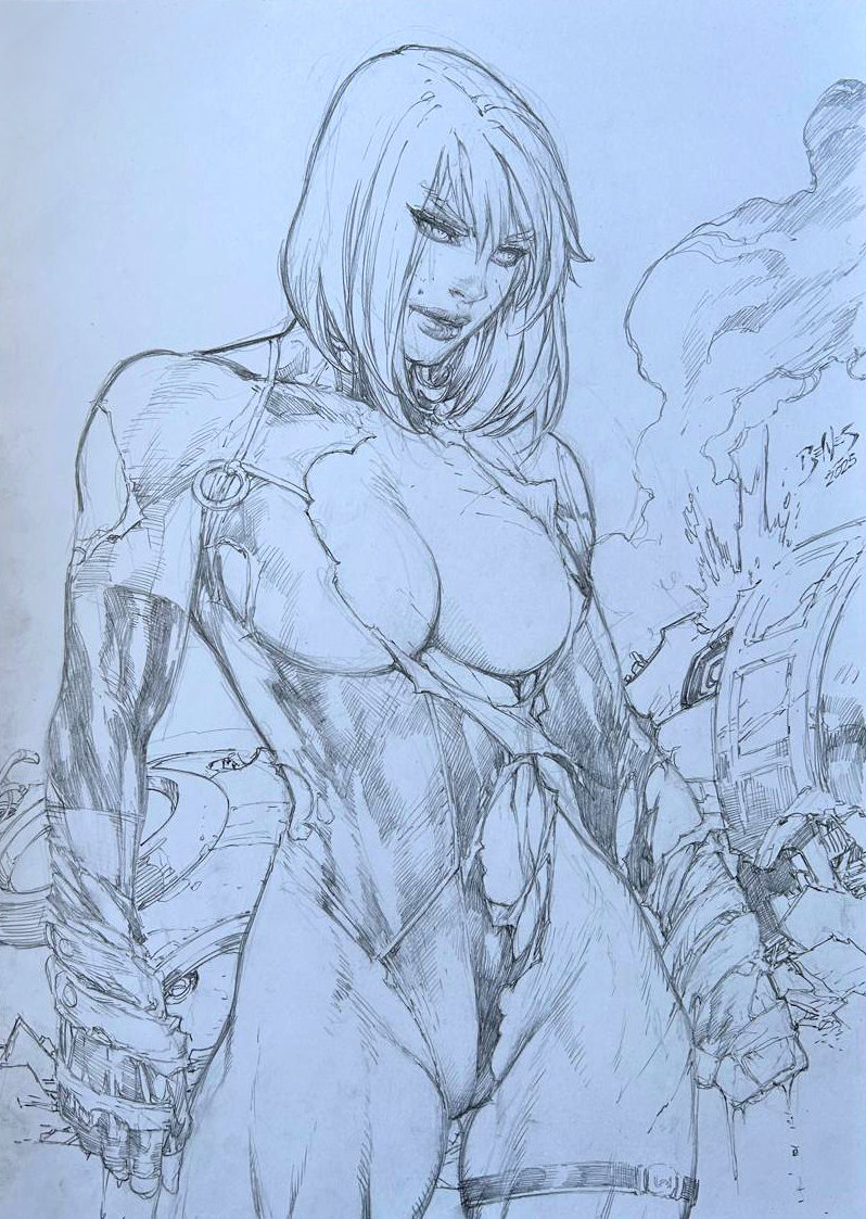 Ed Benes Original Art - Image 155