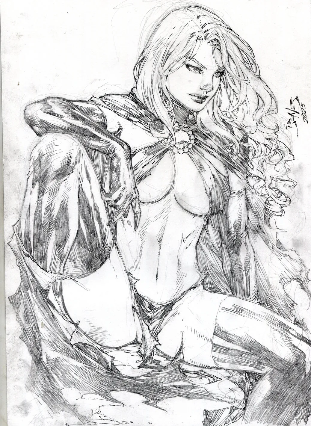 Ed Benes Original Art - Image 166