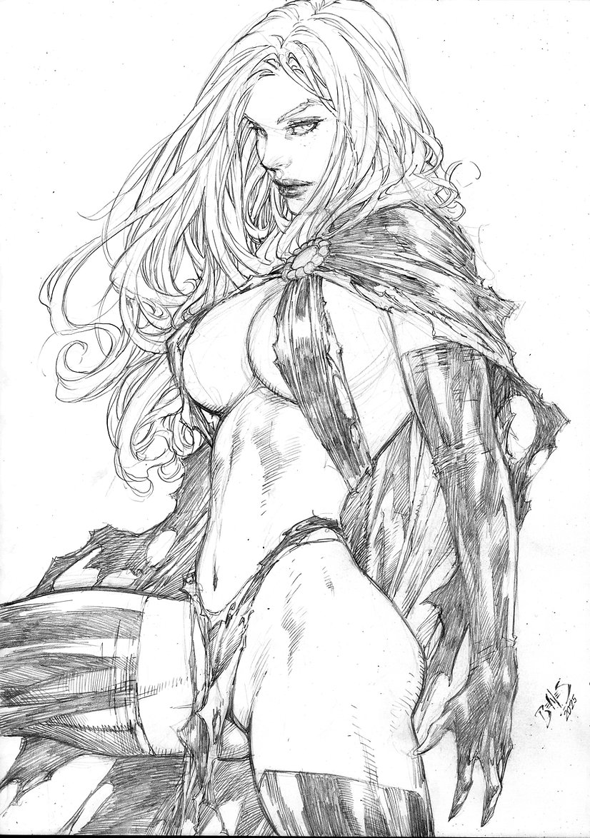 Ed Benes Original Art - Image 170