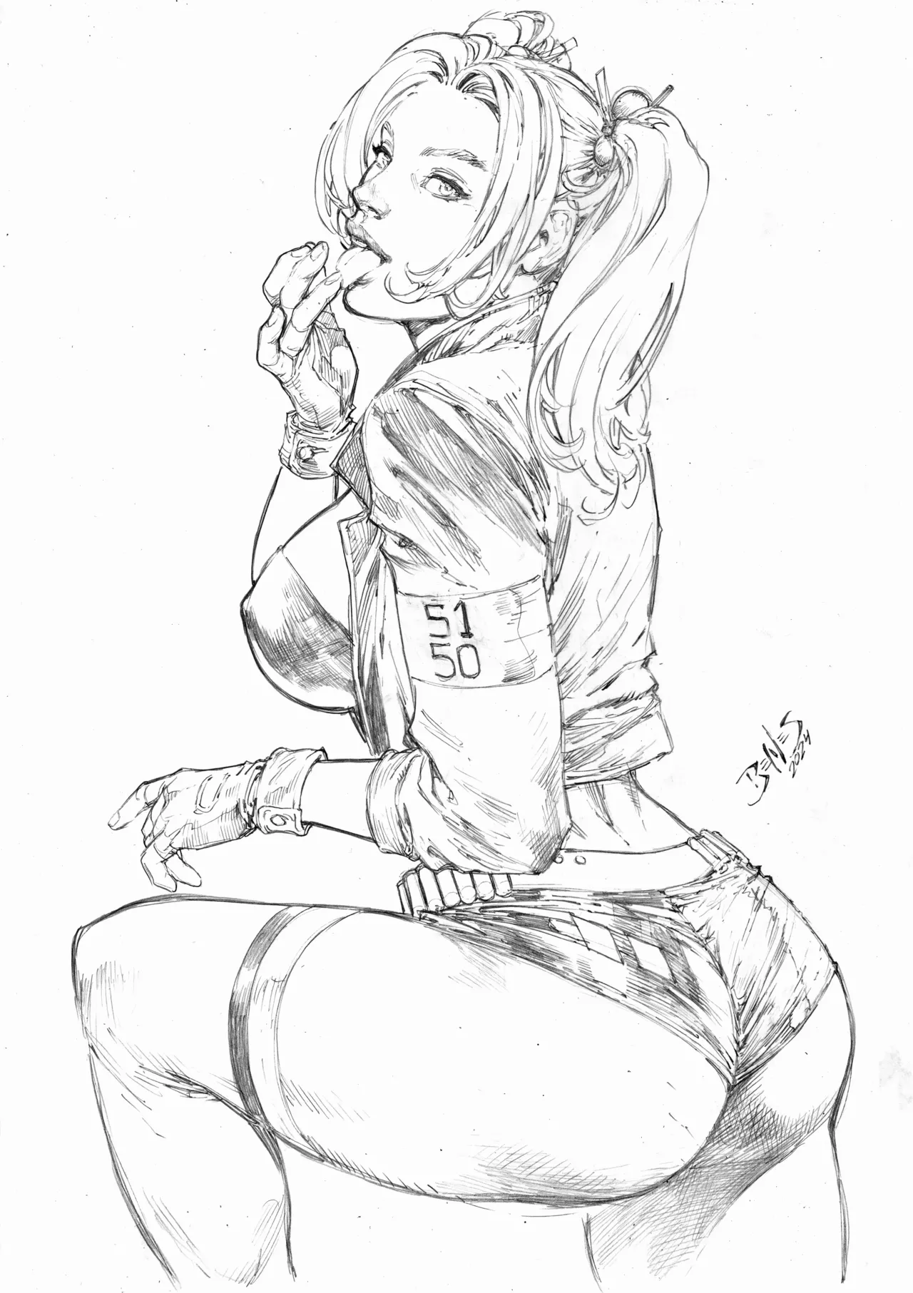 Ed Benes Original Art - Image 195