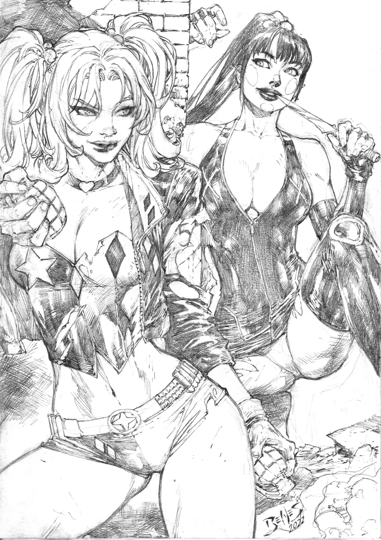 Ed Benes Original Art - Image 217