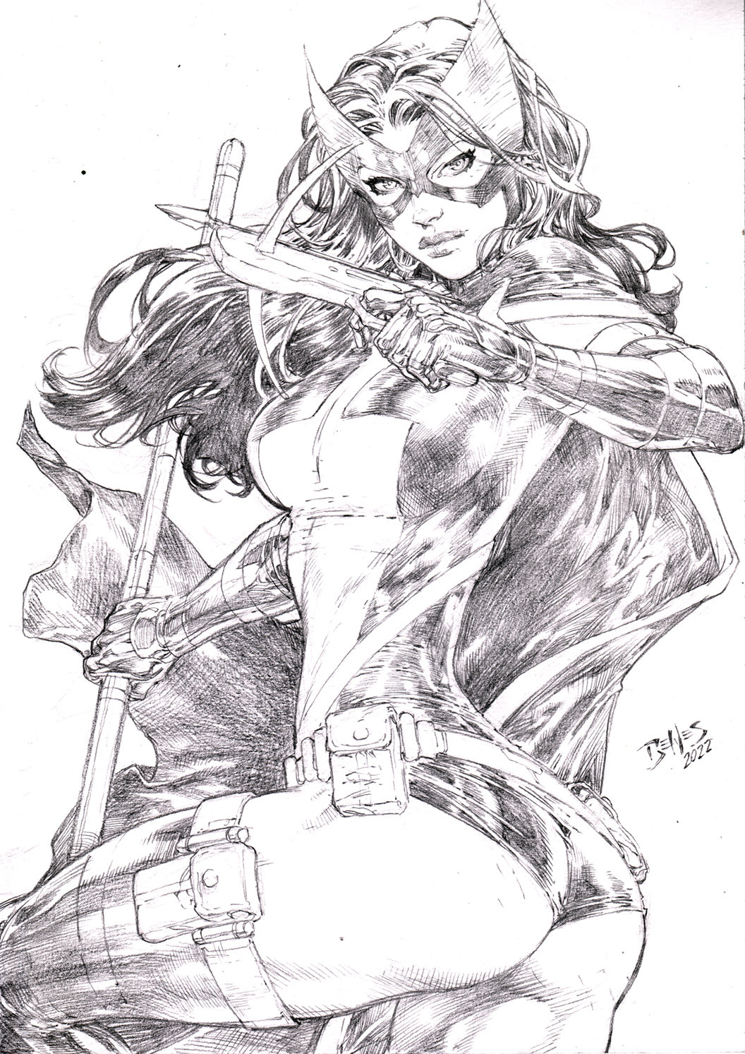 Ed Benes Original Art - Image 222