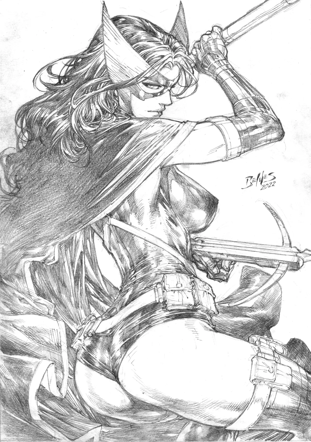 Ed Benes Original Art - Image 224