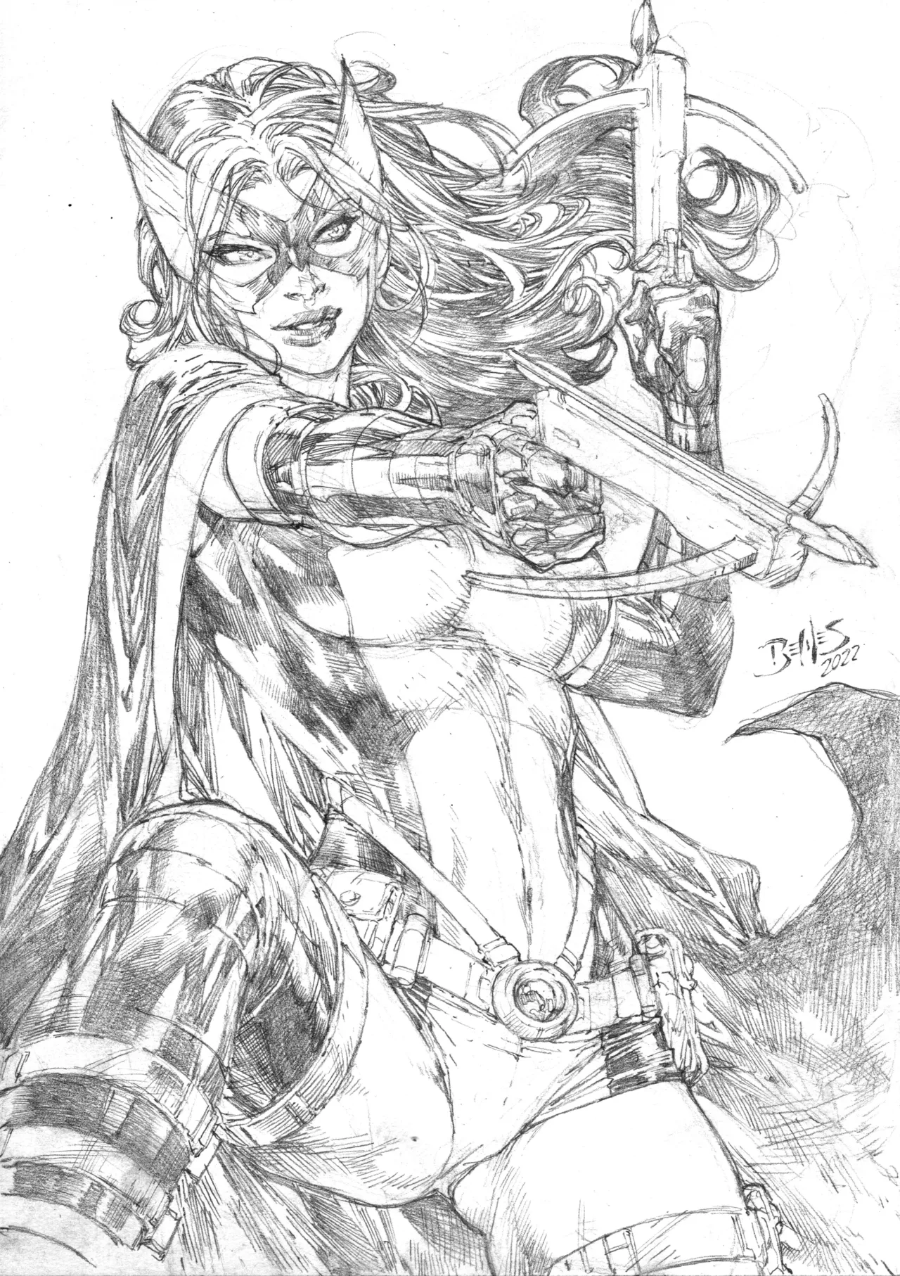 Ed Benes Original Art - Image 226