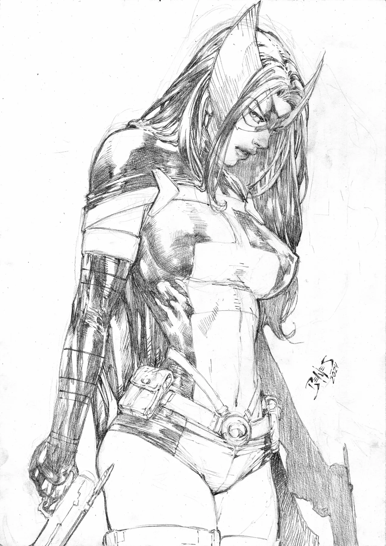 Ed Benes Original Art - Image 227